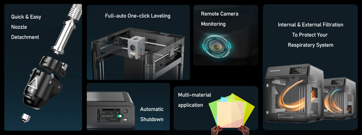 FlashForge Adventurer 5M Pro_function