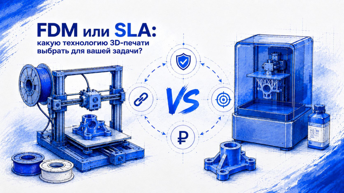 FDM или SLA FDM или SLA