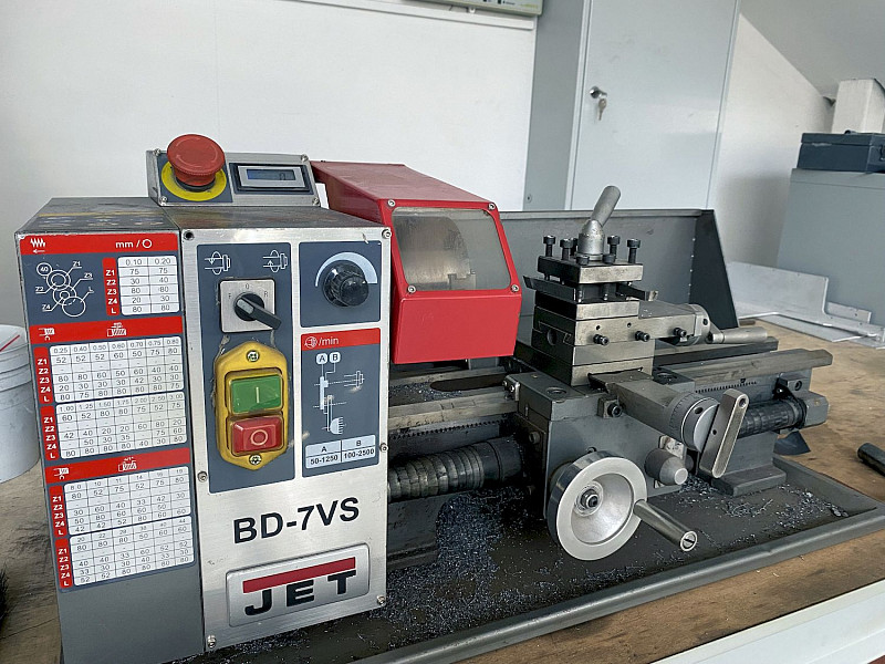 Настольный токарный станок JET BD-7VS (б/у)